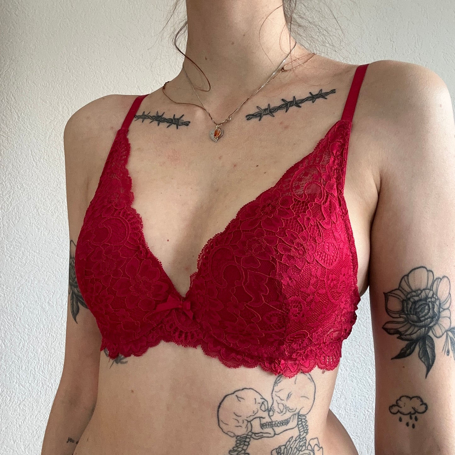 Soutien-gorge rouge