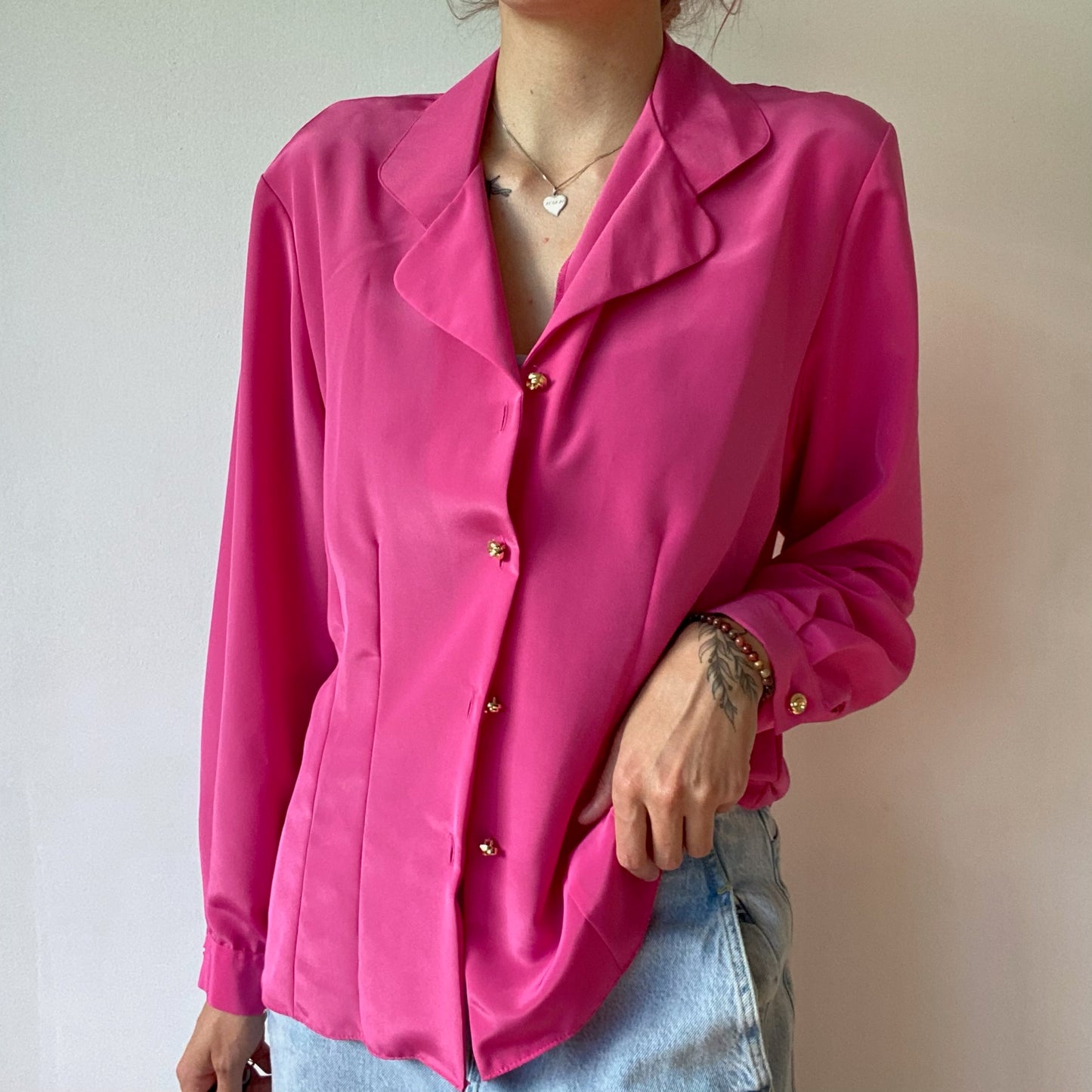 Vintage Pink Blouse | Bern