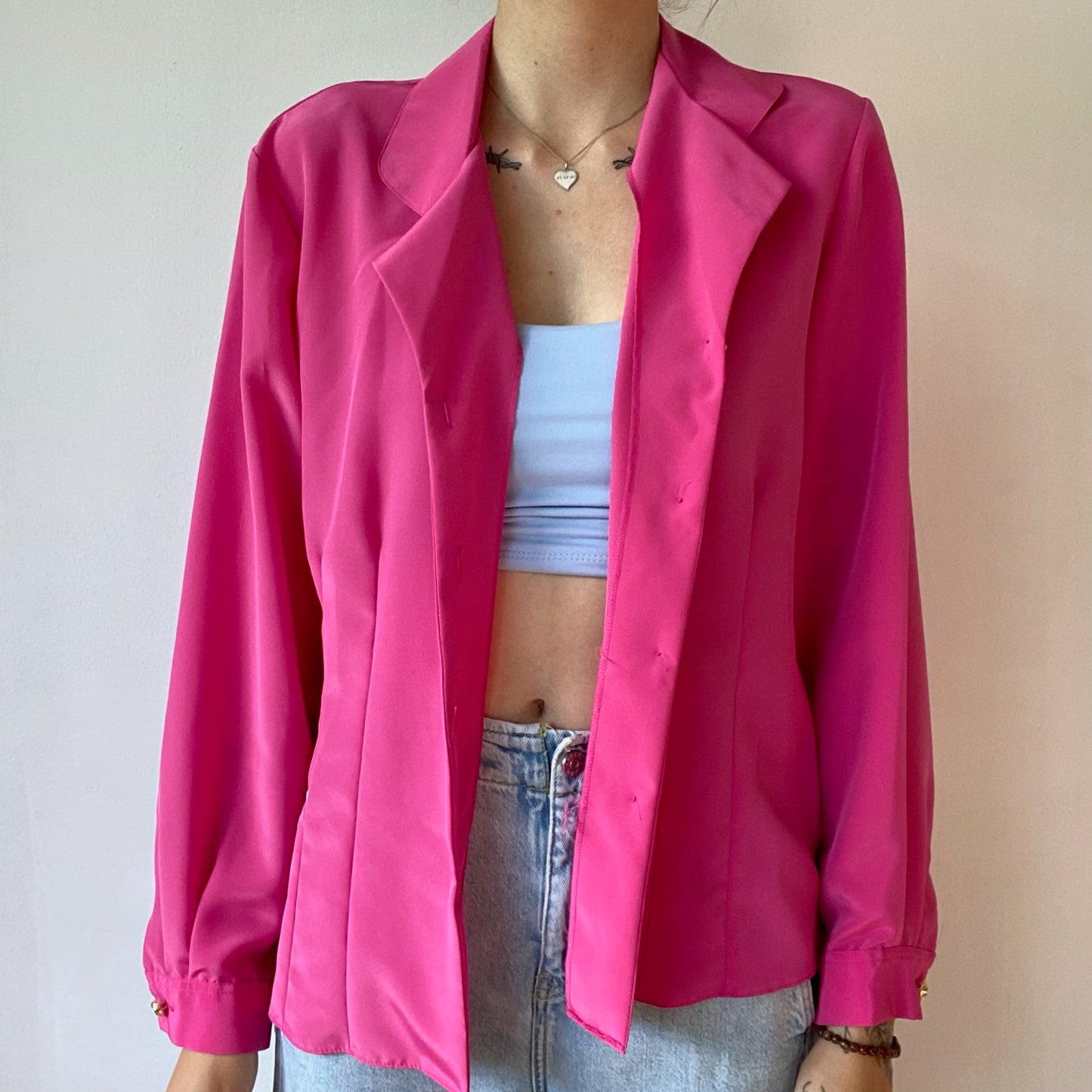 Vintage Pink Blouse | Bern