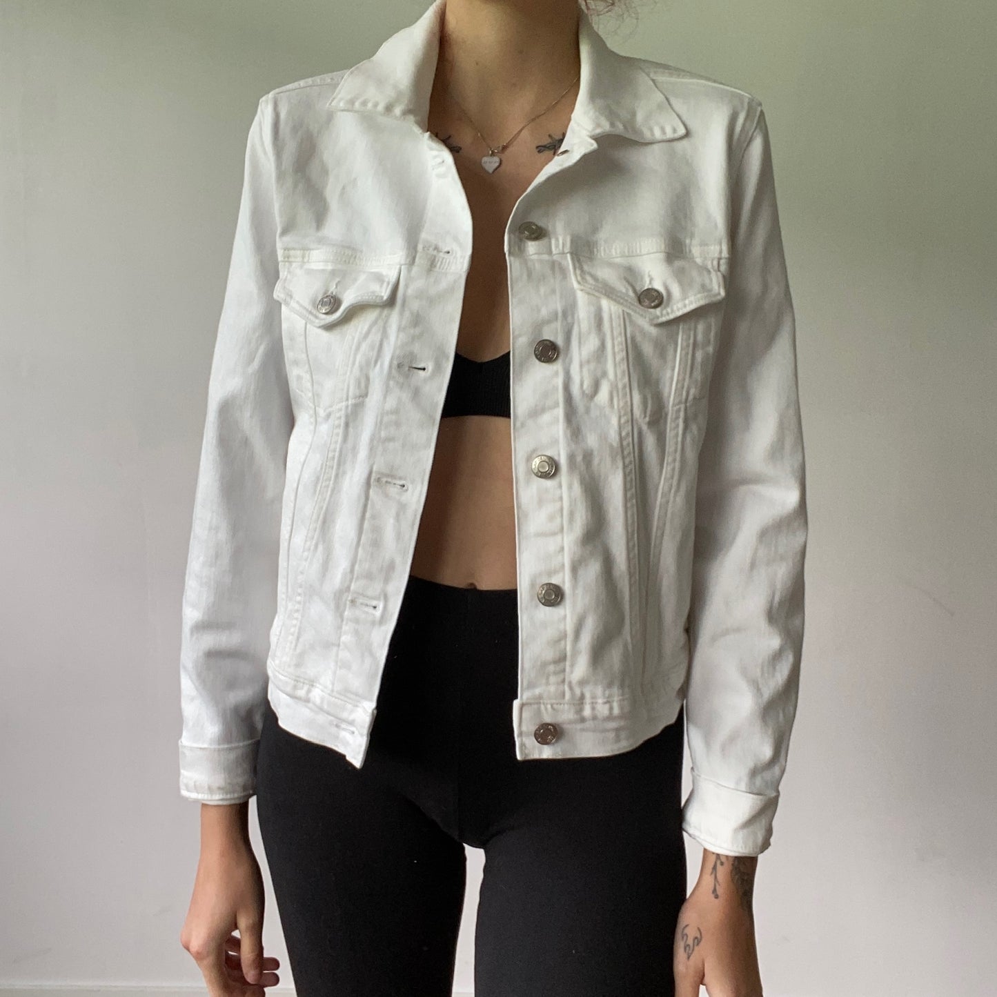 White Jeans Jacket | Bern