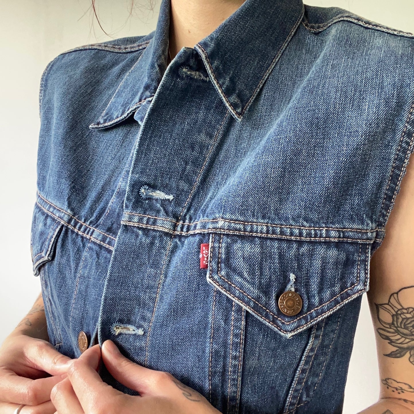 Blue Levis Vest | Bern