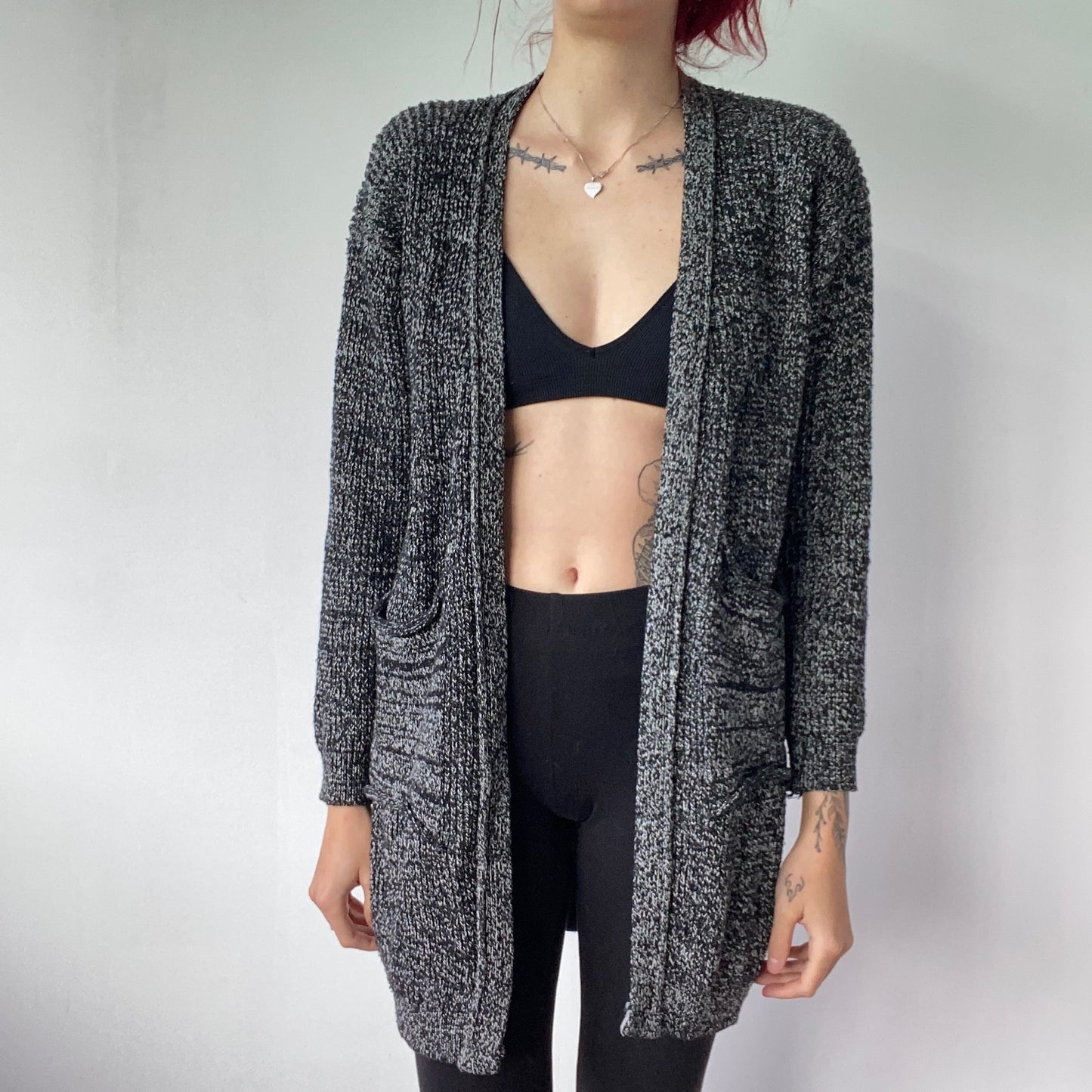 Gray Cardigan