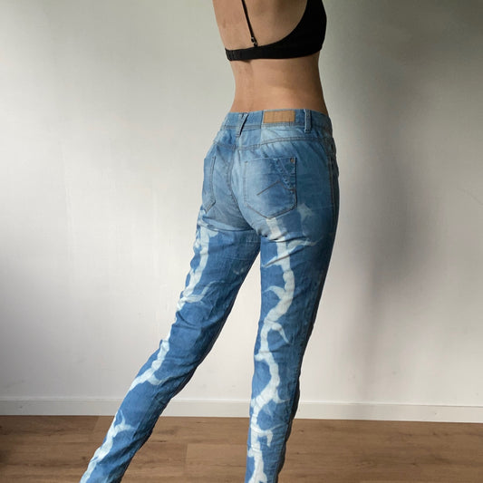 Blue Bleached Jeans | Bern