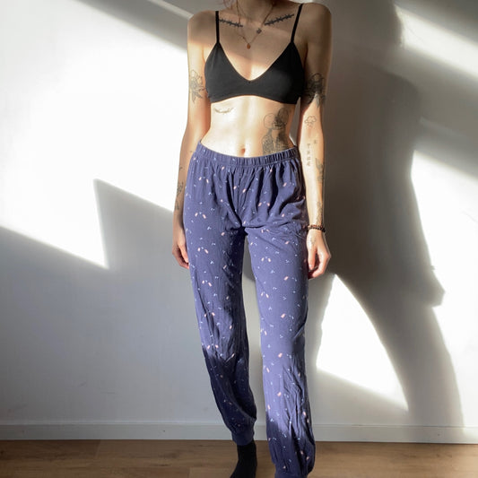 Pantalon de pyjama violet