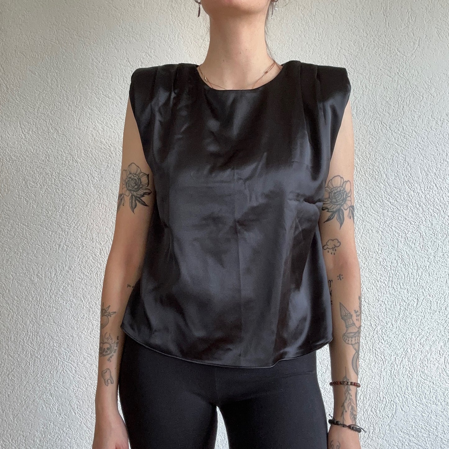 Black Blouse Top