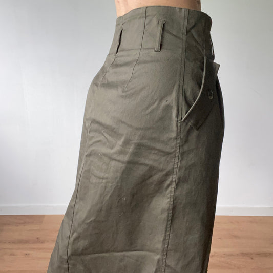 Green Cargo Skirt | Bern