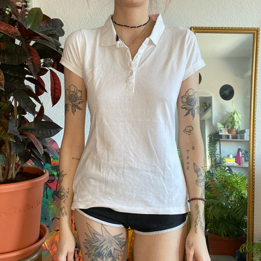 White Polo Shirt | Bern