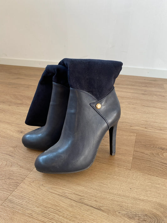 Blue Highheel Boots