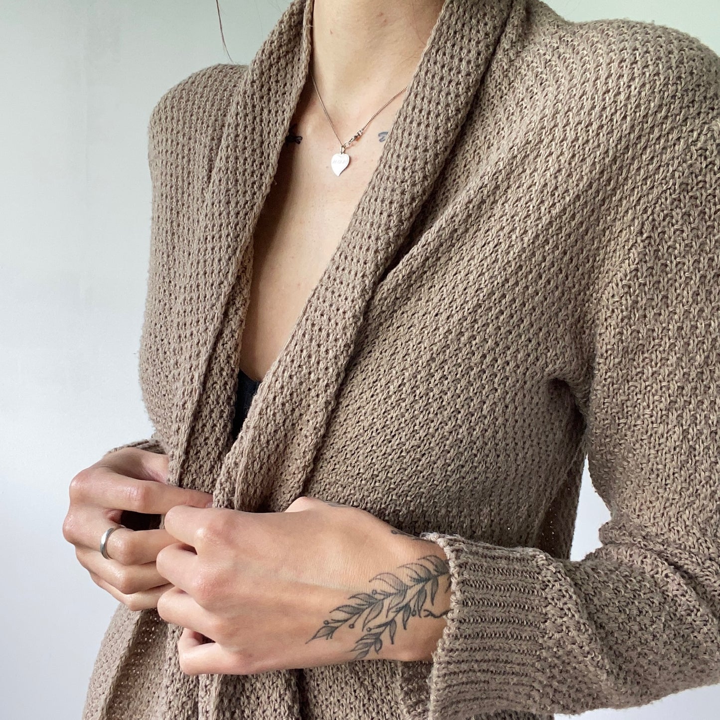 Beige Cardigan