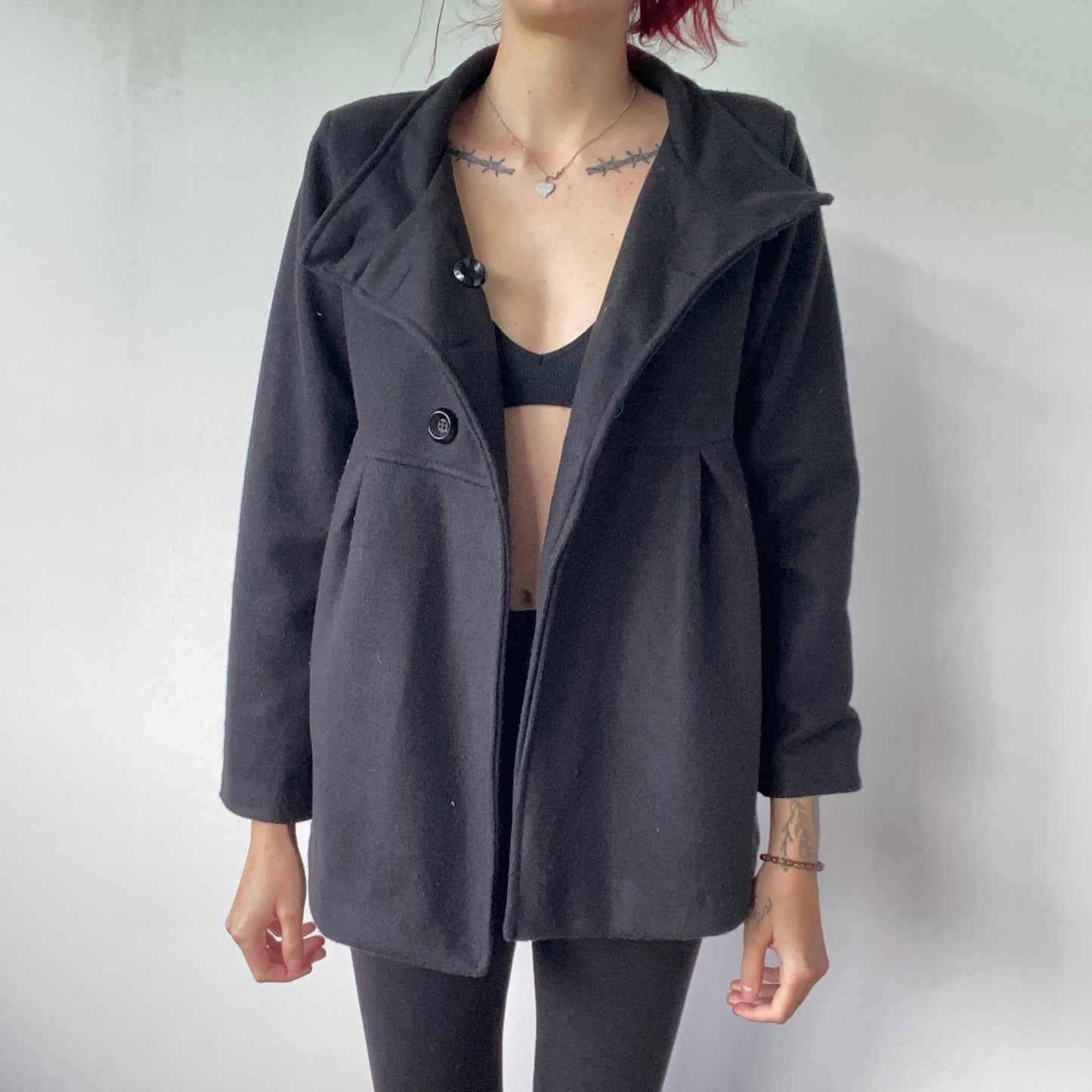 Short Black Coat | Bern