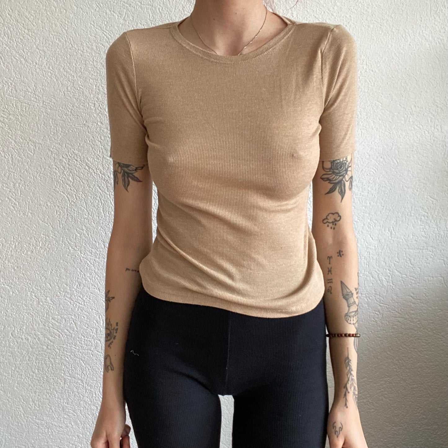 Beige Shirt