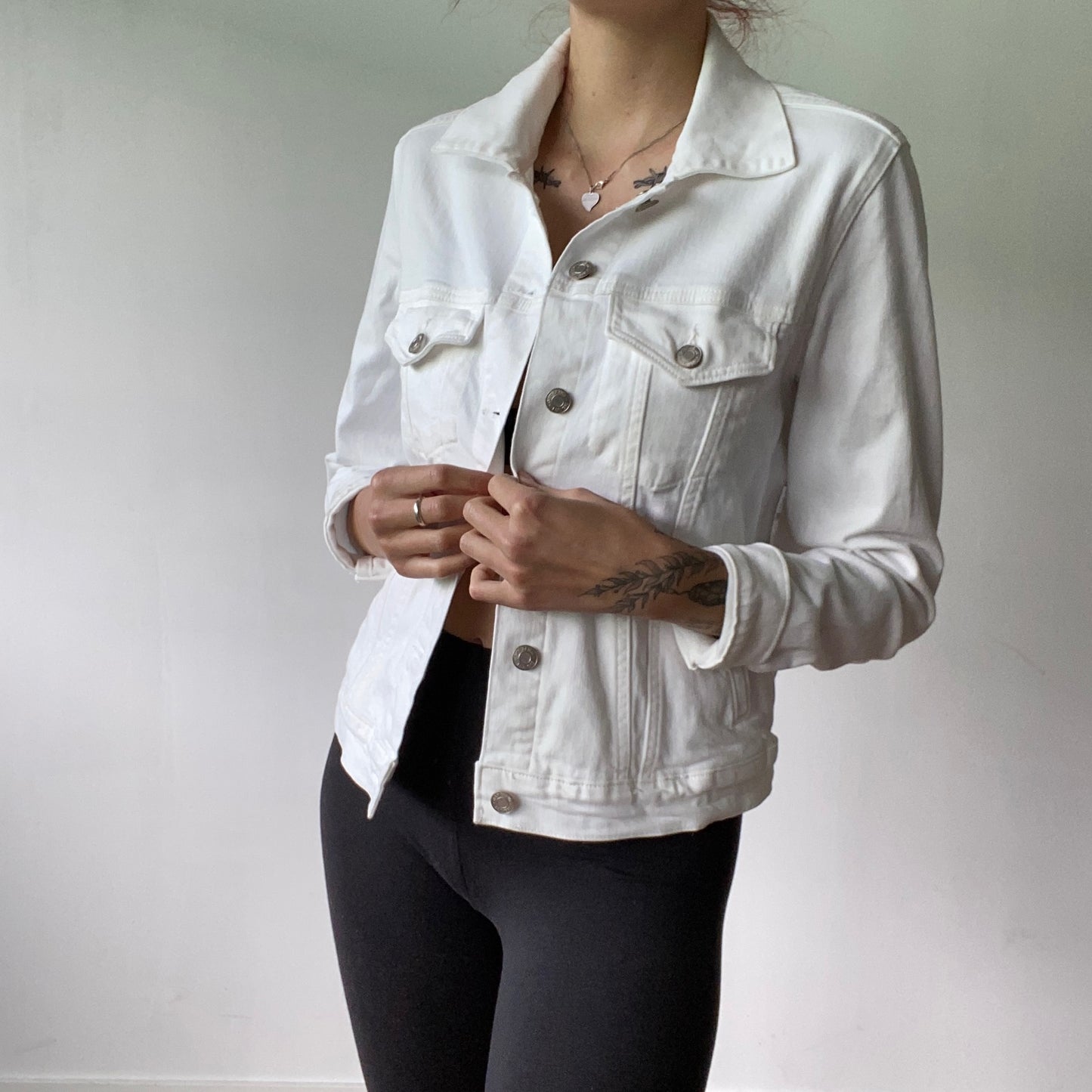 White Jeans Jacket | Bern