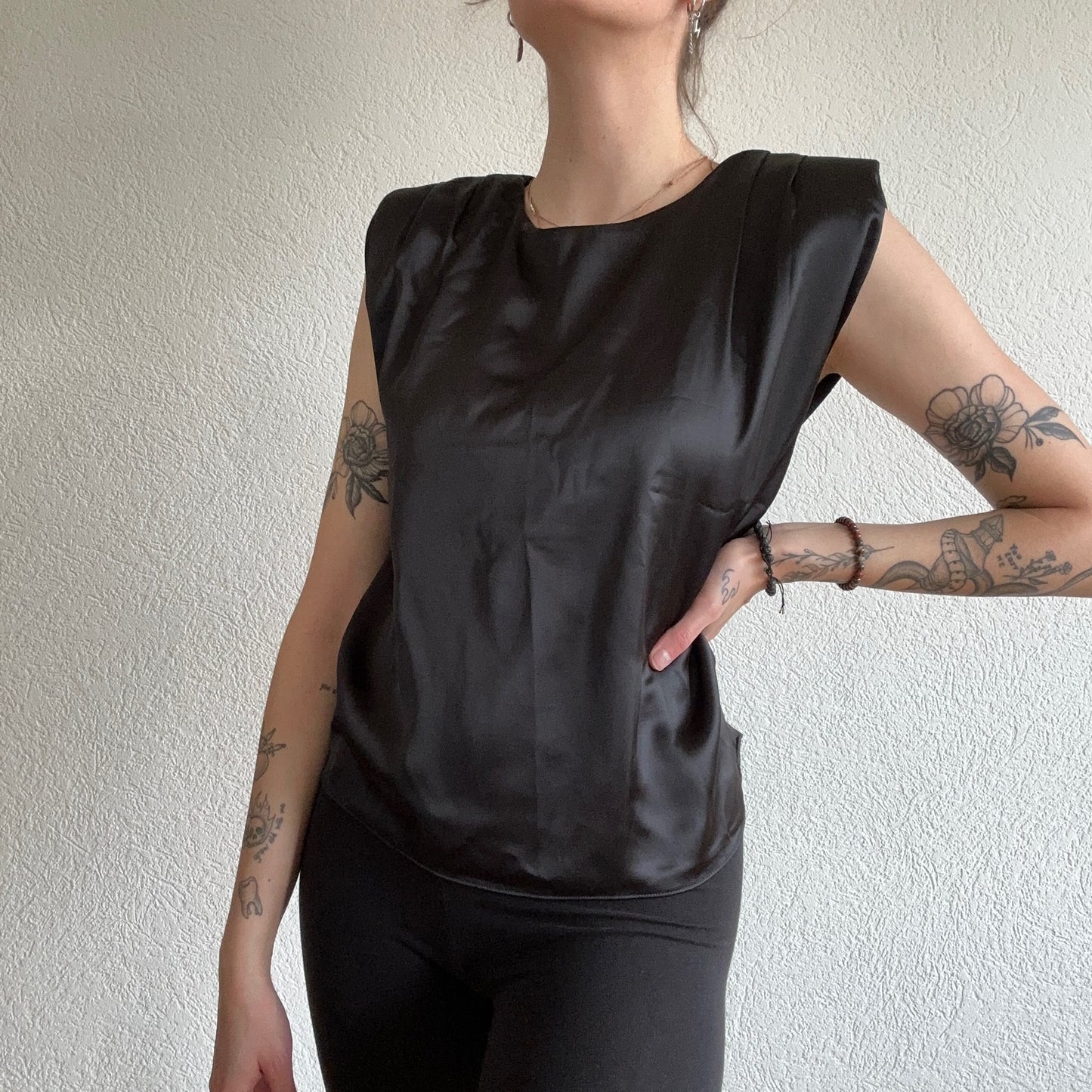 Black Blouse Top