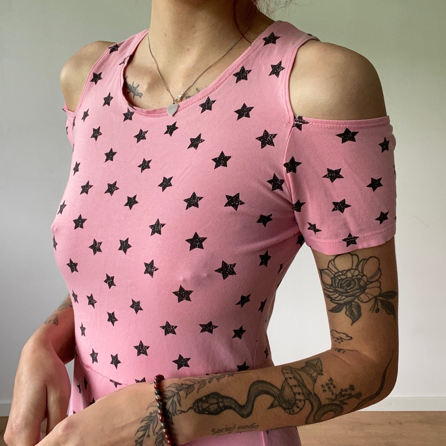 Pink Dress with stars | Bern