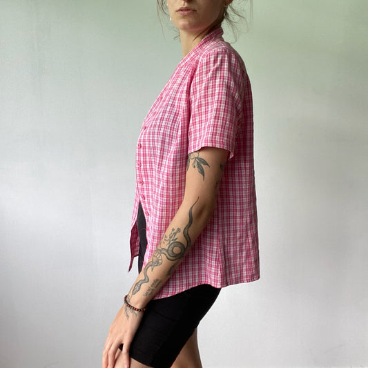 Vintage Pink Blouse