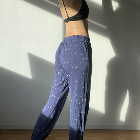 Pantalon de pyjama violet