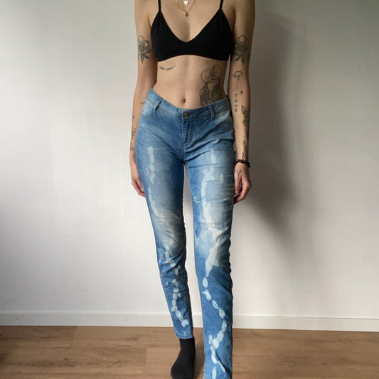 Blue Bleached Jeans | Bern