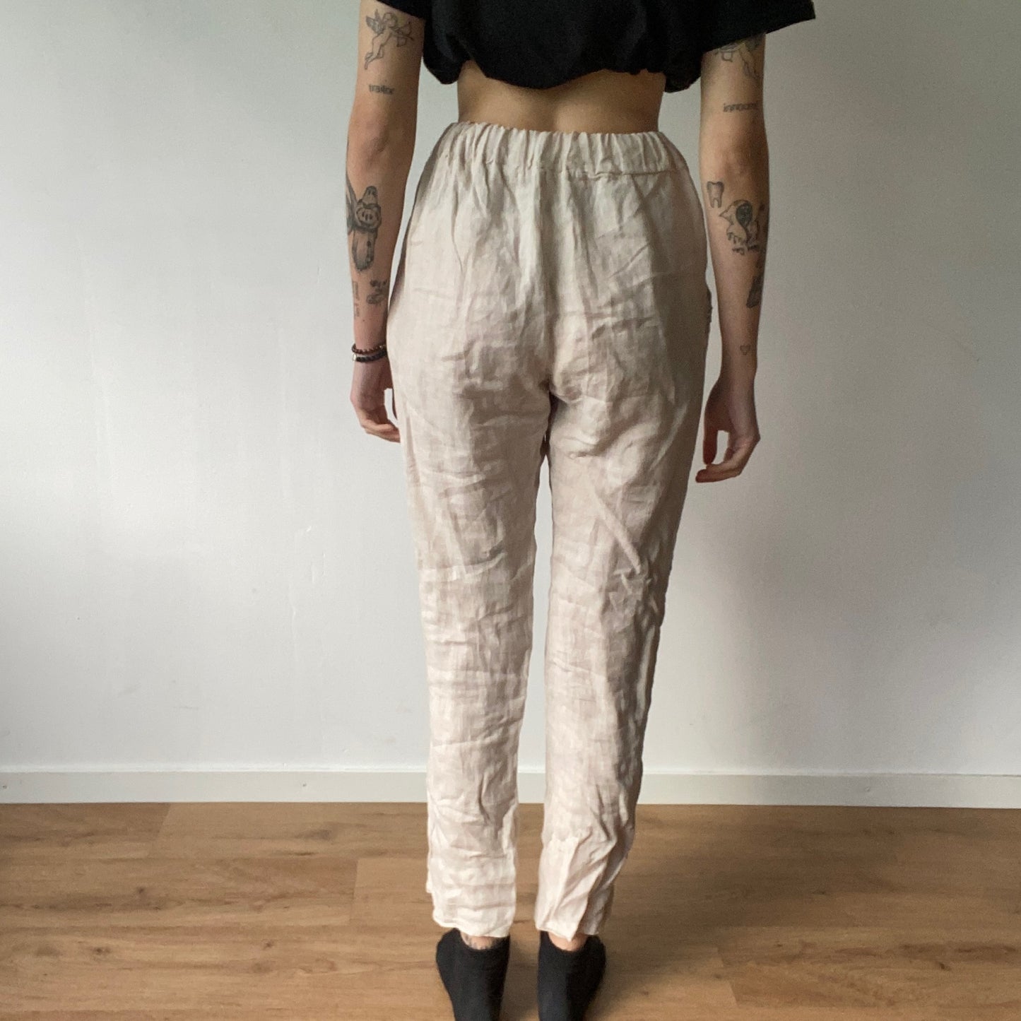 Beige Pants