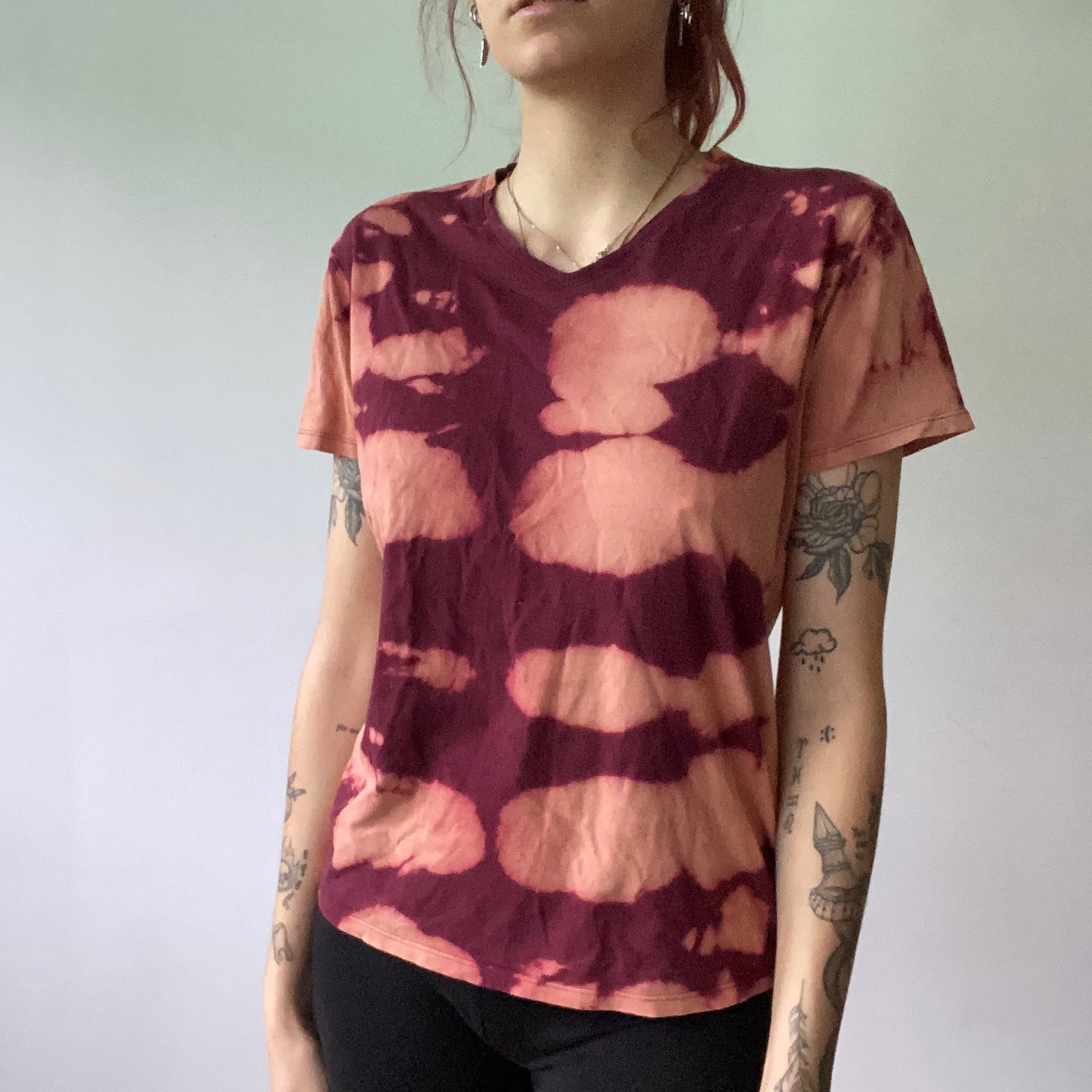 Red Bleached Shirt | Bern