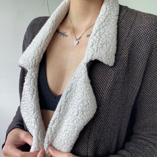 Black and beige Cardigan | Bern