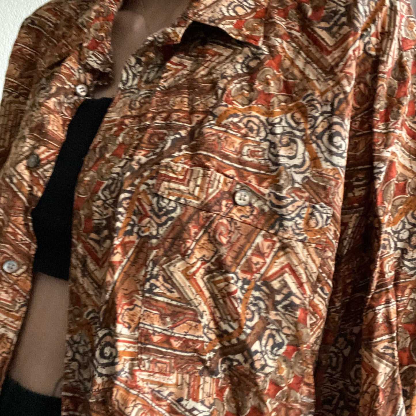 Vintage Brown Blouse | Bern