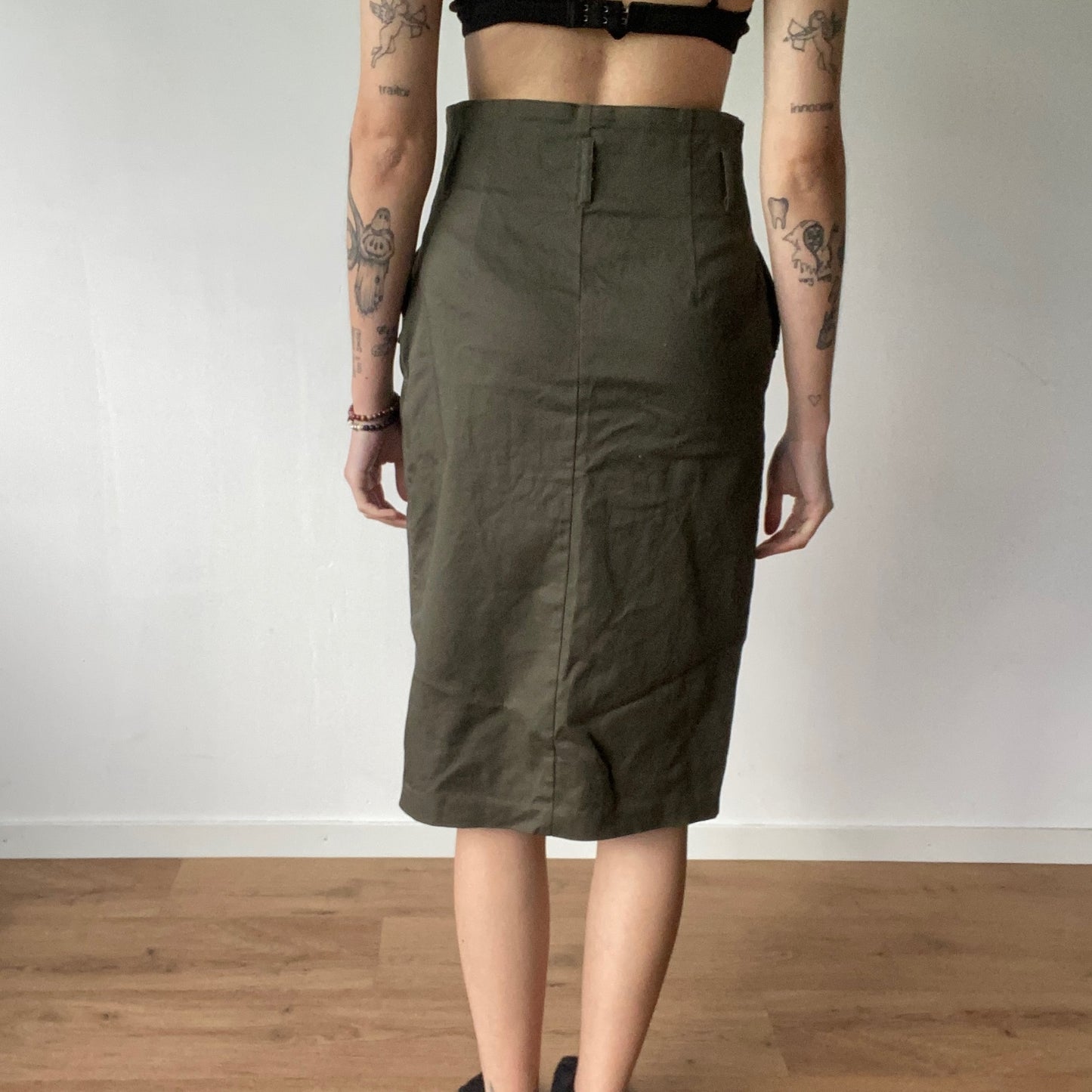 Green Cargo Skirt | Bern