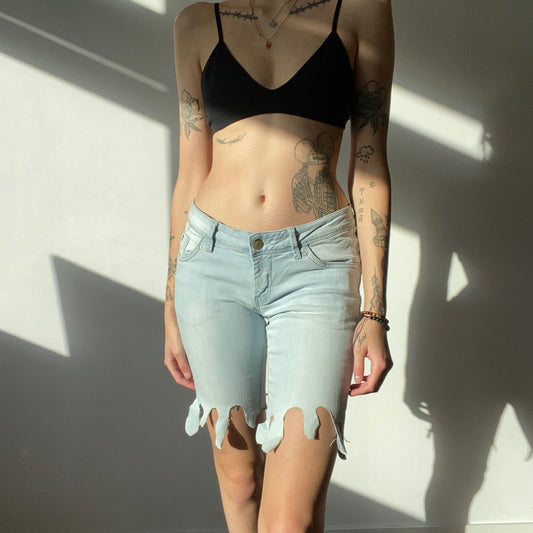 Blue Thriftflip Shorts