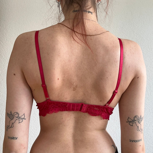 Soutien-gorge rouge