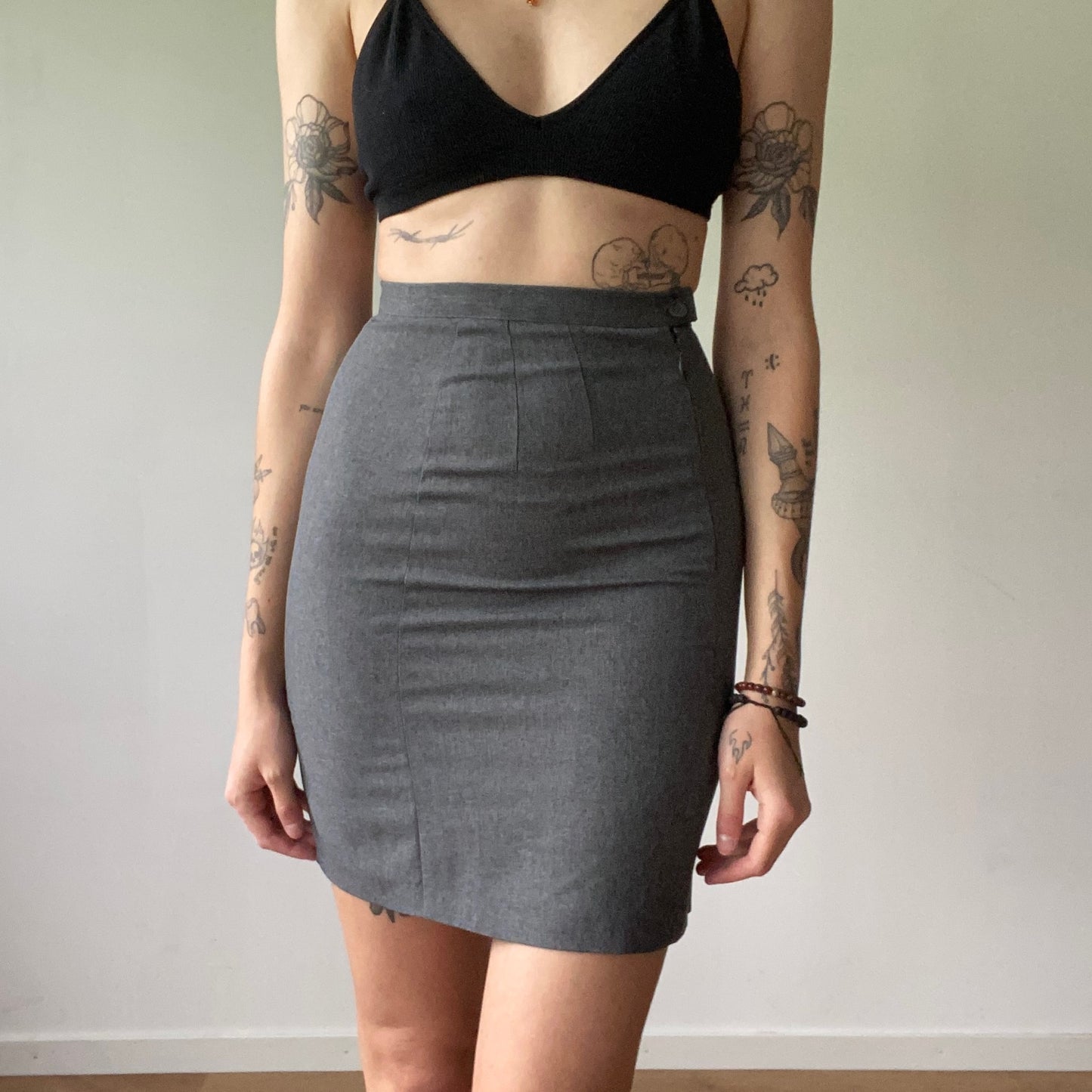 Gray Skirt