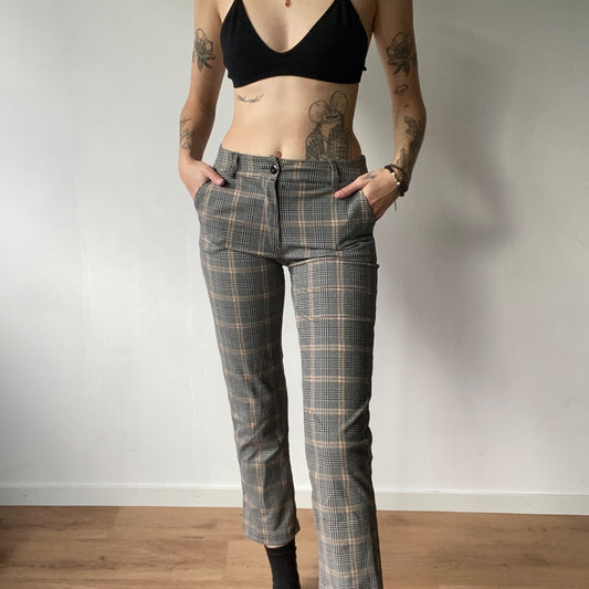 Pantalon gris avec détails beiges | Bern