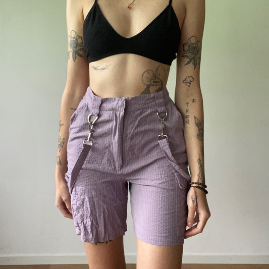 Purple The Ragged Priest Shorts